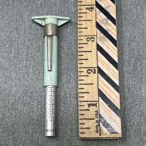 Vintage Goodrich Tire Tread Wear Gauge Dill 5059-C Antique Metal Tool